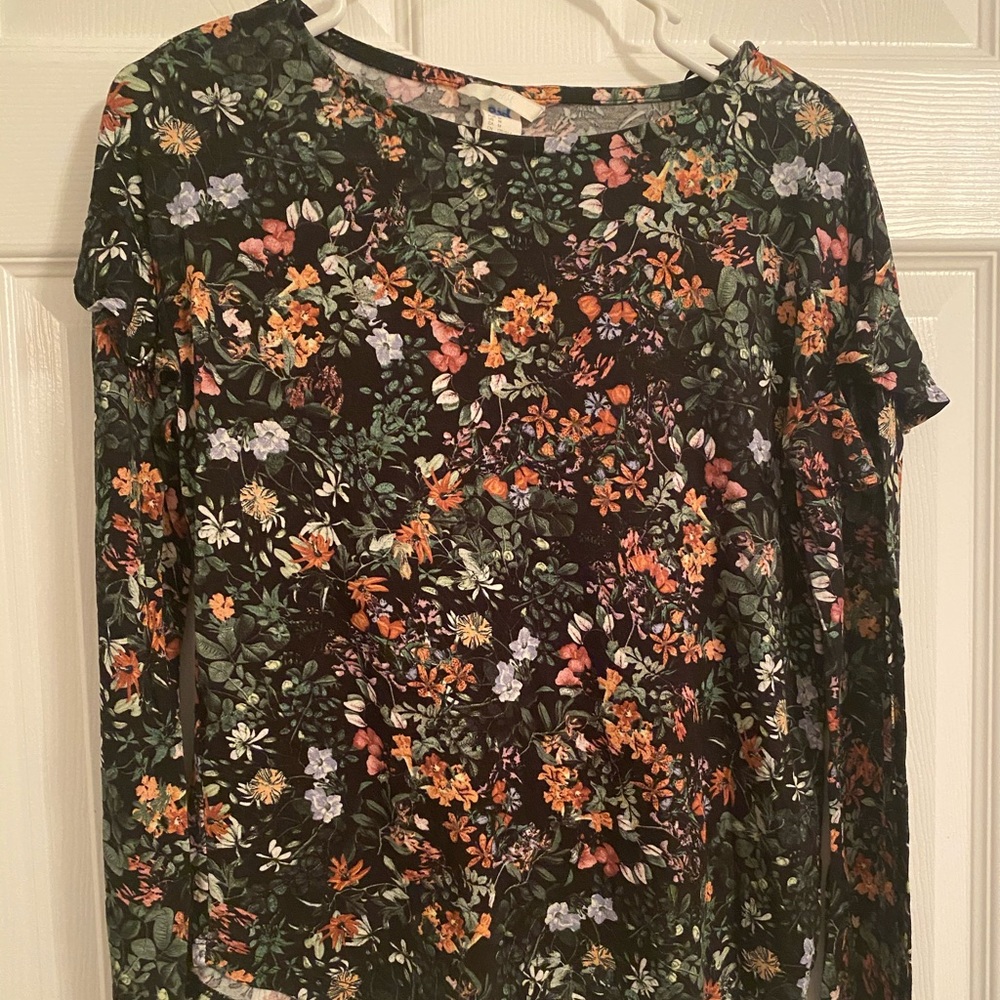 3 for $25 long sleeve ruffle tee